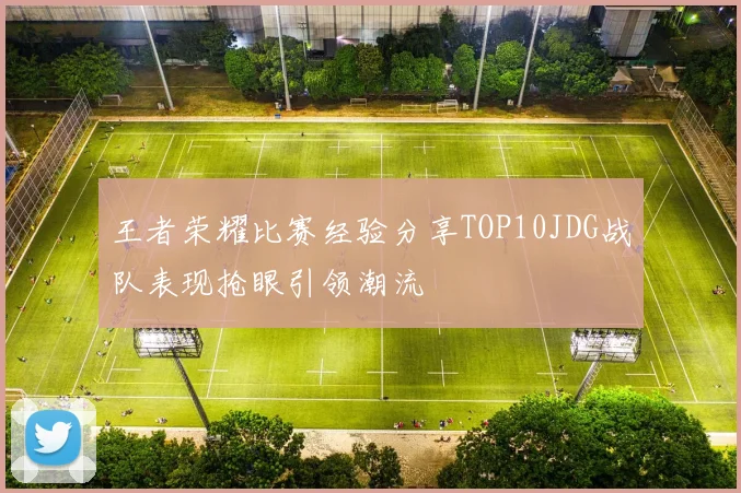 王者荣耀比赛经验分享TOP10JDG战队表现抢眼引领潮流