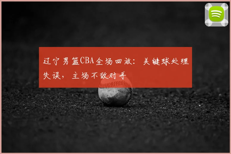 辽宁男篮CBA全场回放：关键球处理失误，主场不敌对手
