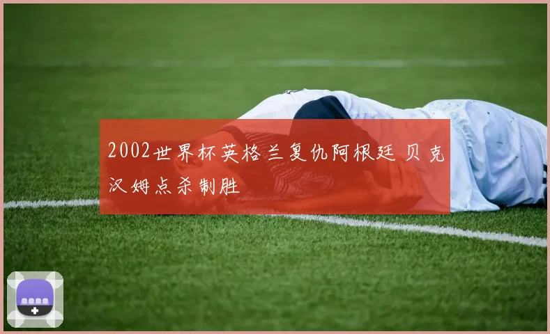 2002世界杯英格兰复仇阿根廷 贝克汉姆点杀制胜
